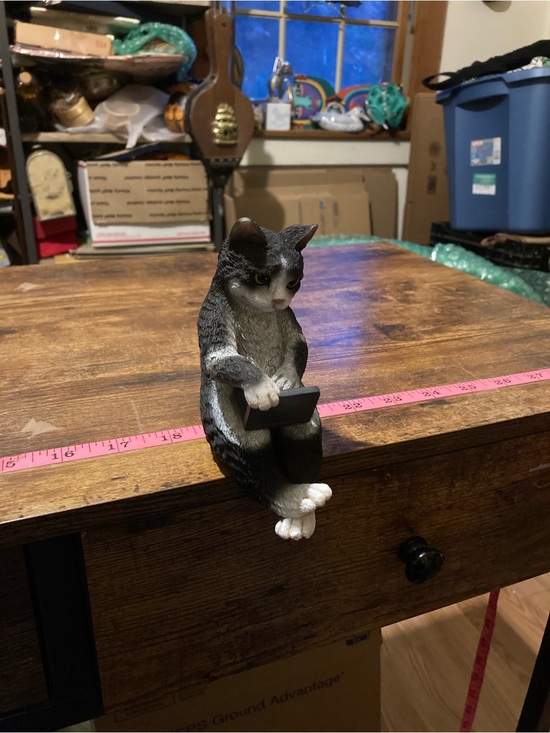 Source Unknown Other - Heavy resin shelf sitter
